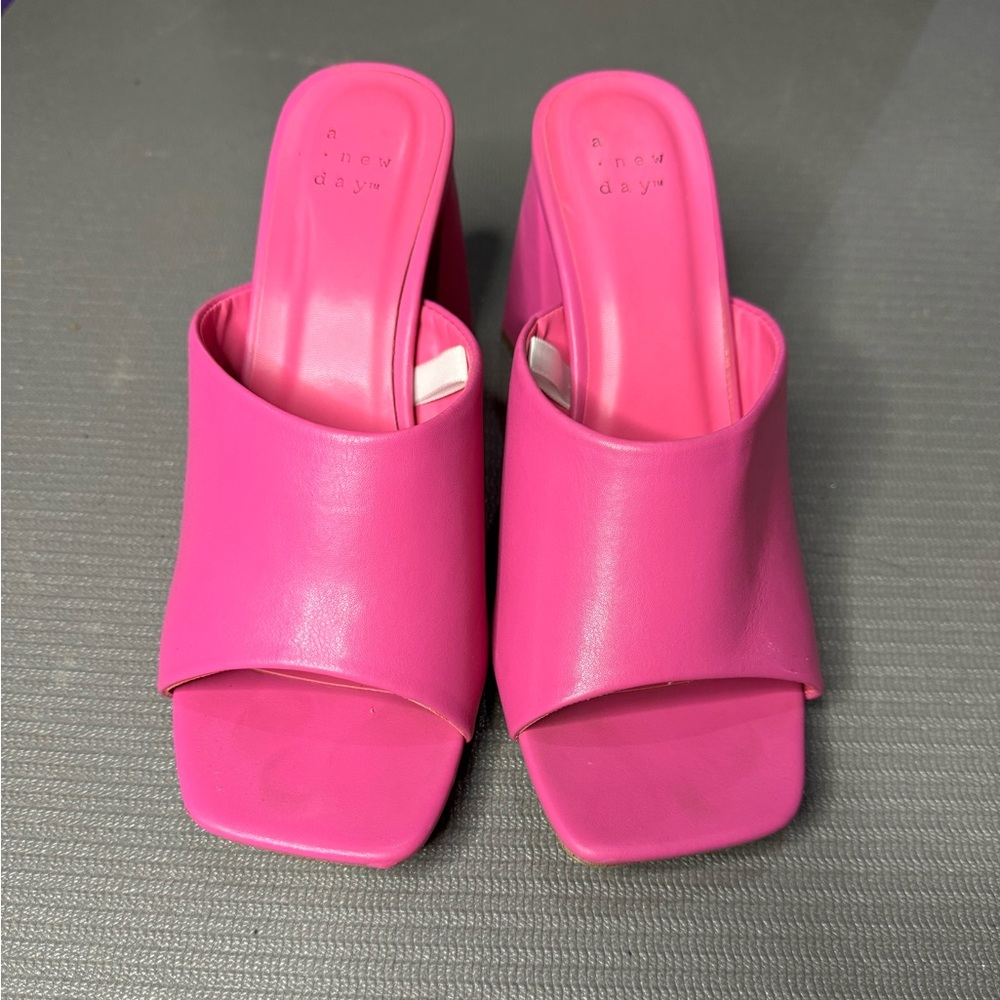A New Day Pink Mules
